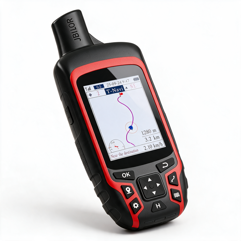Handheld GPS Navigator with 2.4" Color Display & Multi-GNSS Support
