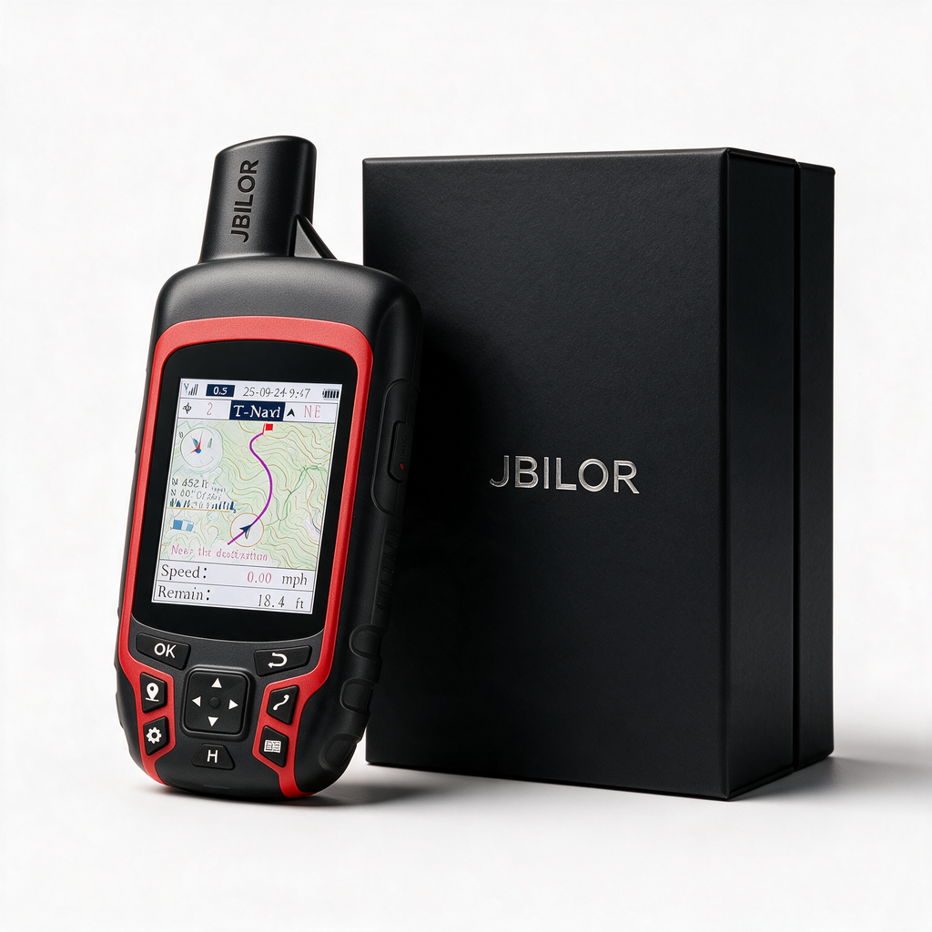 Handheld GPS Navigator with 2.4" Color Display & Multi-GNSS Support