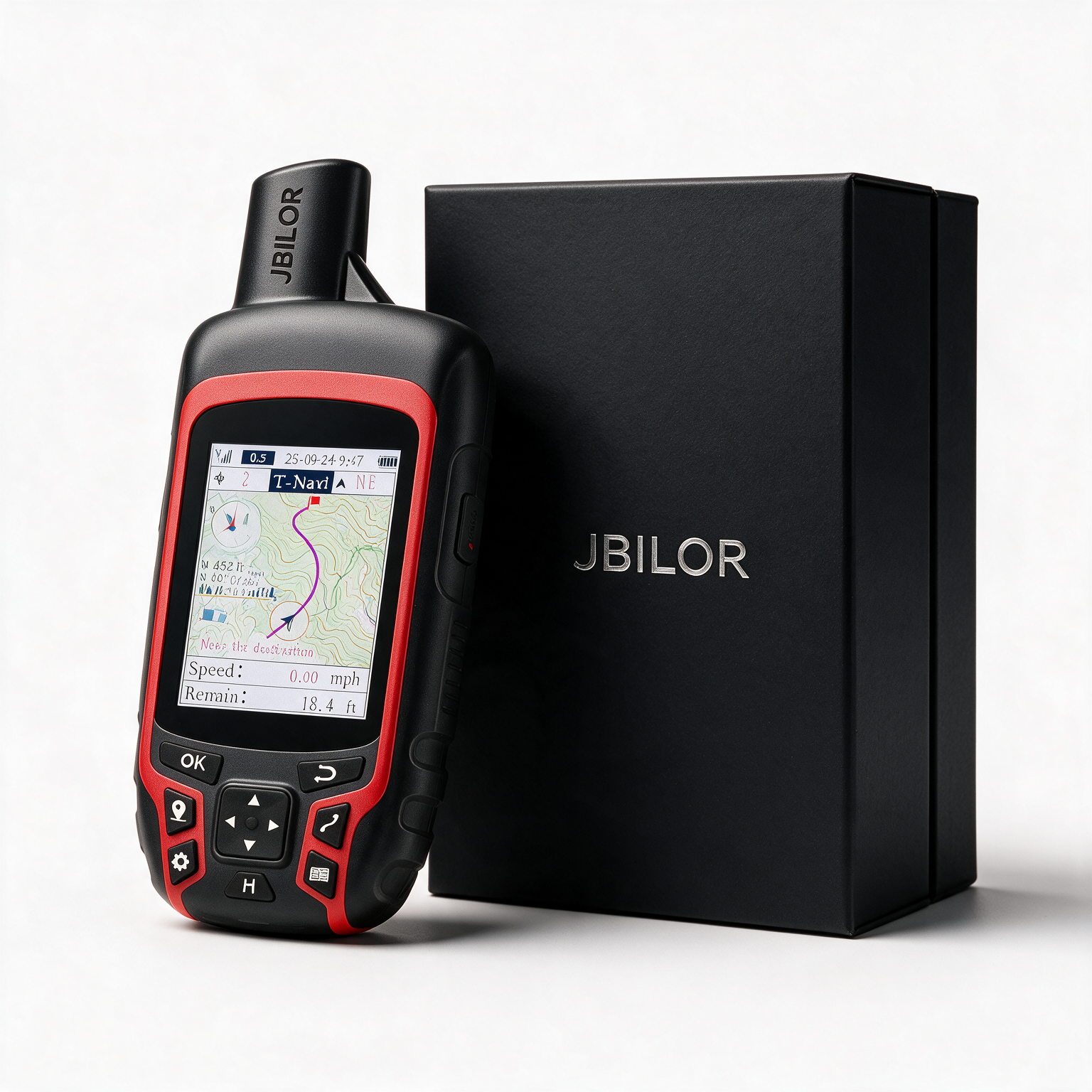 Handheld GPS Navigator with 2.4" Color Display & Multi-GNSS Support