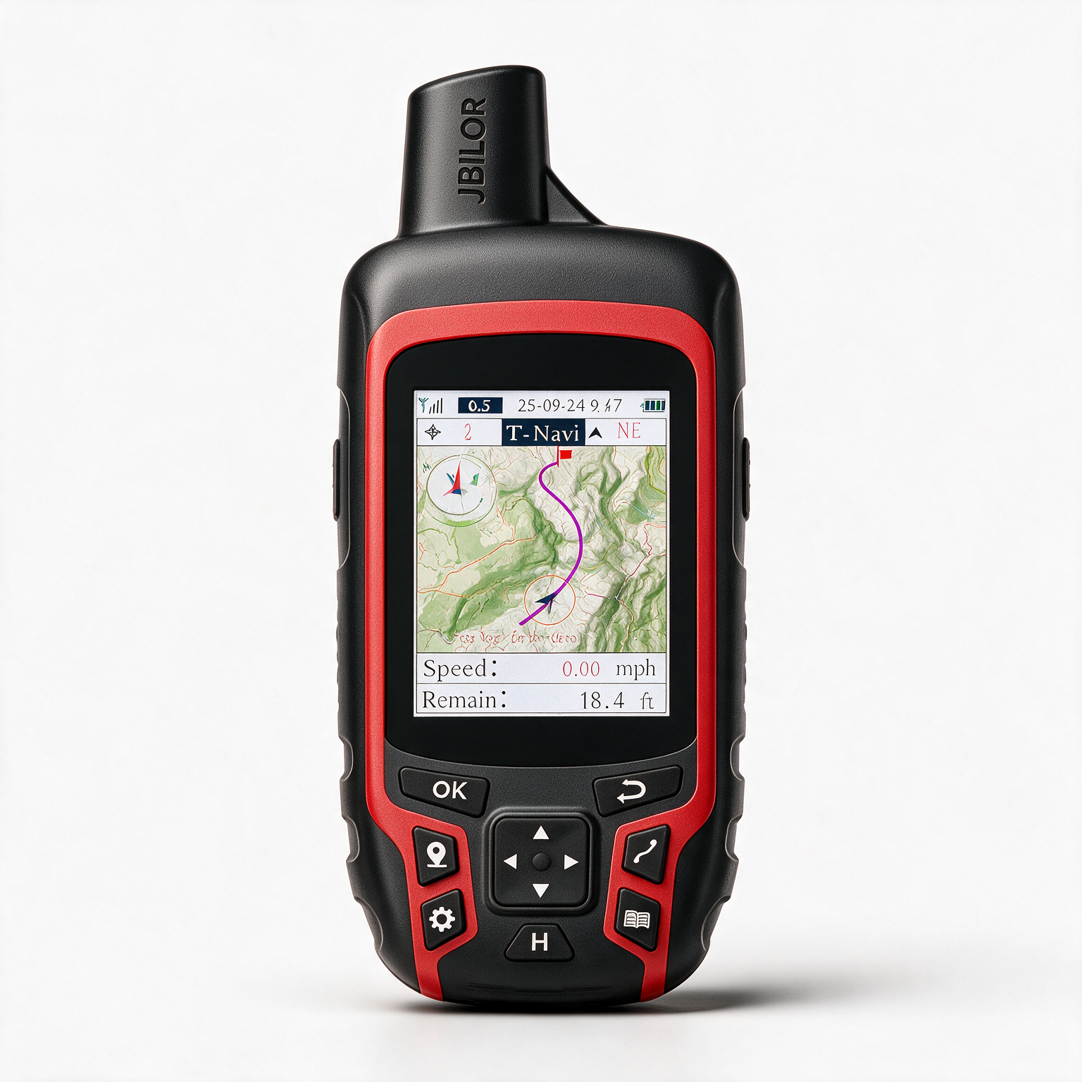 Handheld GPS Navigator with 2.4" Color Display & Multi-GNSS Support