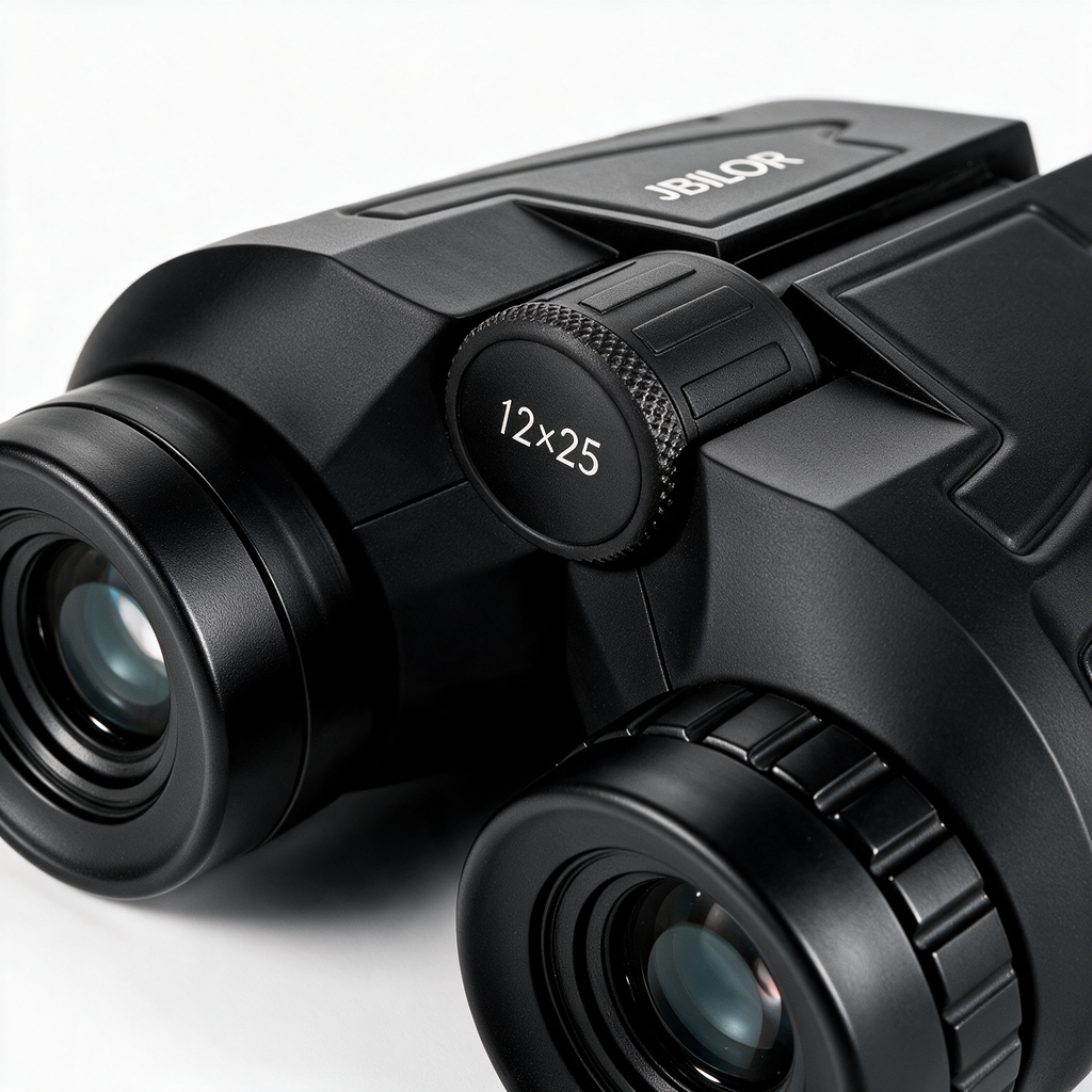 Compact Waterproof Binoculars with Large Eyepiece & Low Light Vision