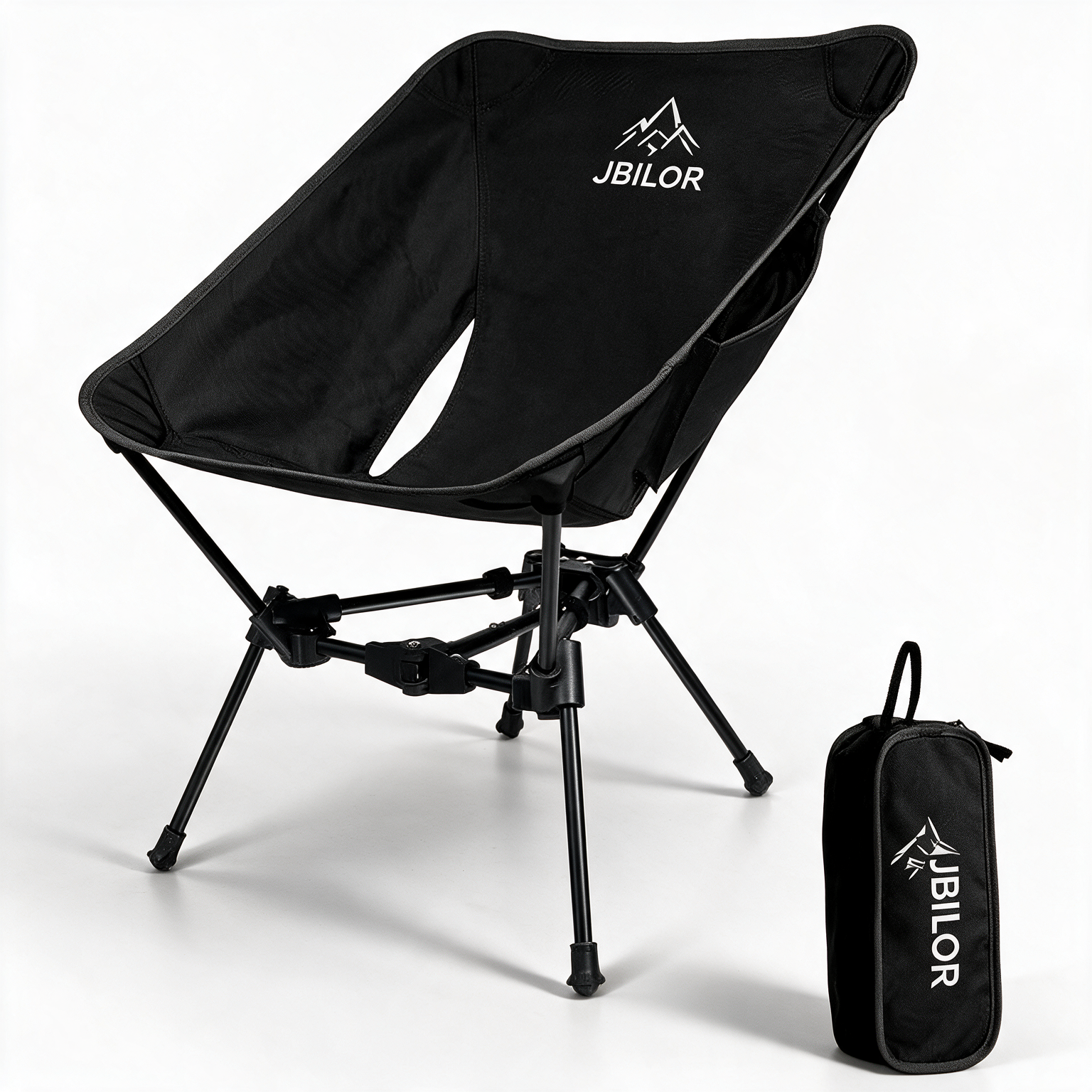 Ultralight Portable Camping Chair – Compact Folding Backpacking Chair with Carry Bag
