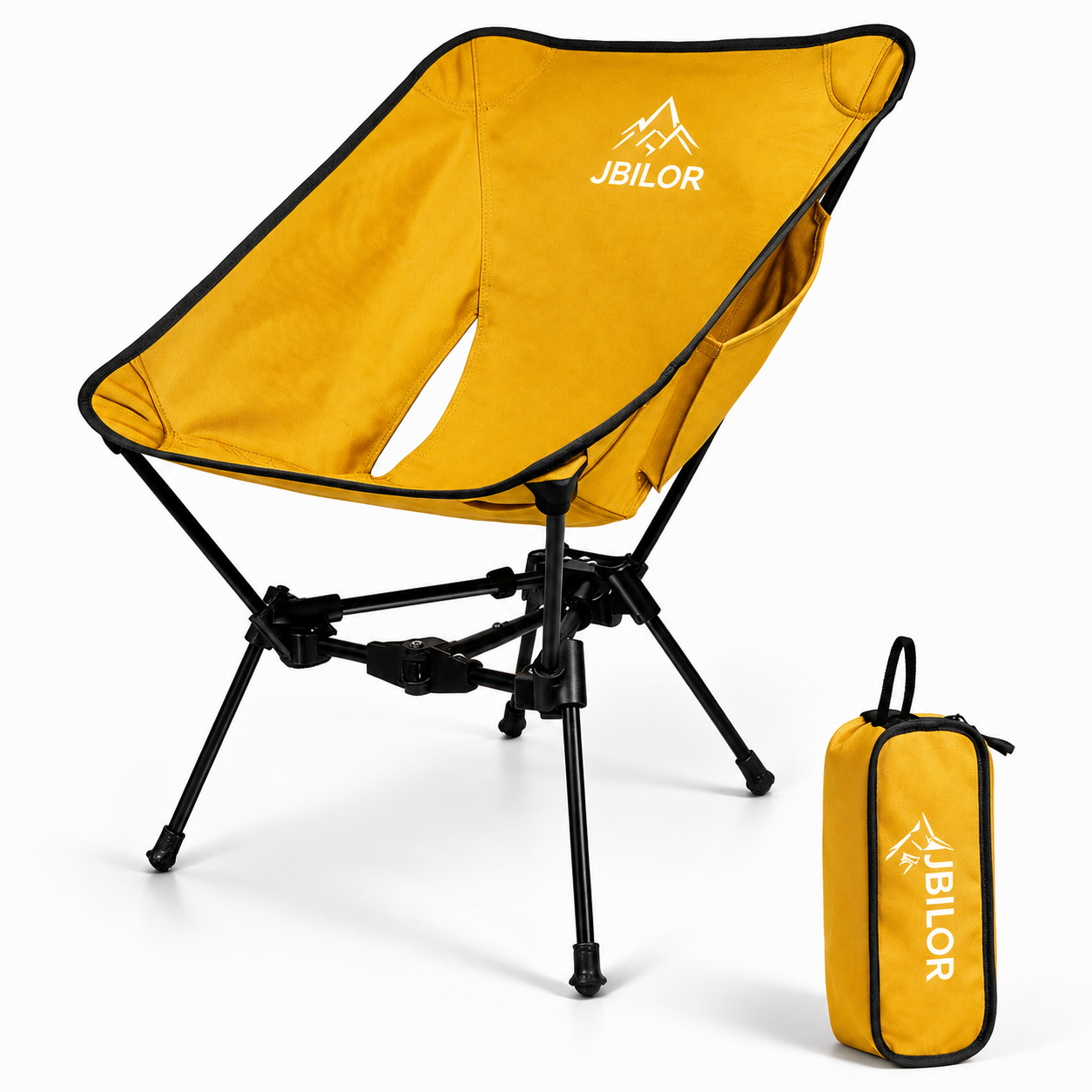 Ultralight Portable Camping Chair – Compact Folding Backpacking Chair with Carry Bag