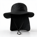 UPF 50+ Wide Brim Sun Hat with Neck Flap