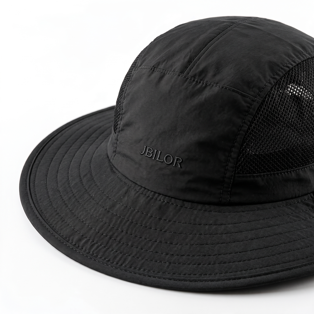 UPF 50+ Wide Brim Sun Hat with Neck Flap